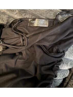 Foxblood wiggle dress
